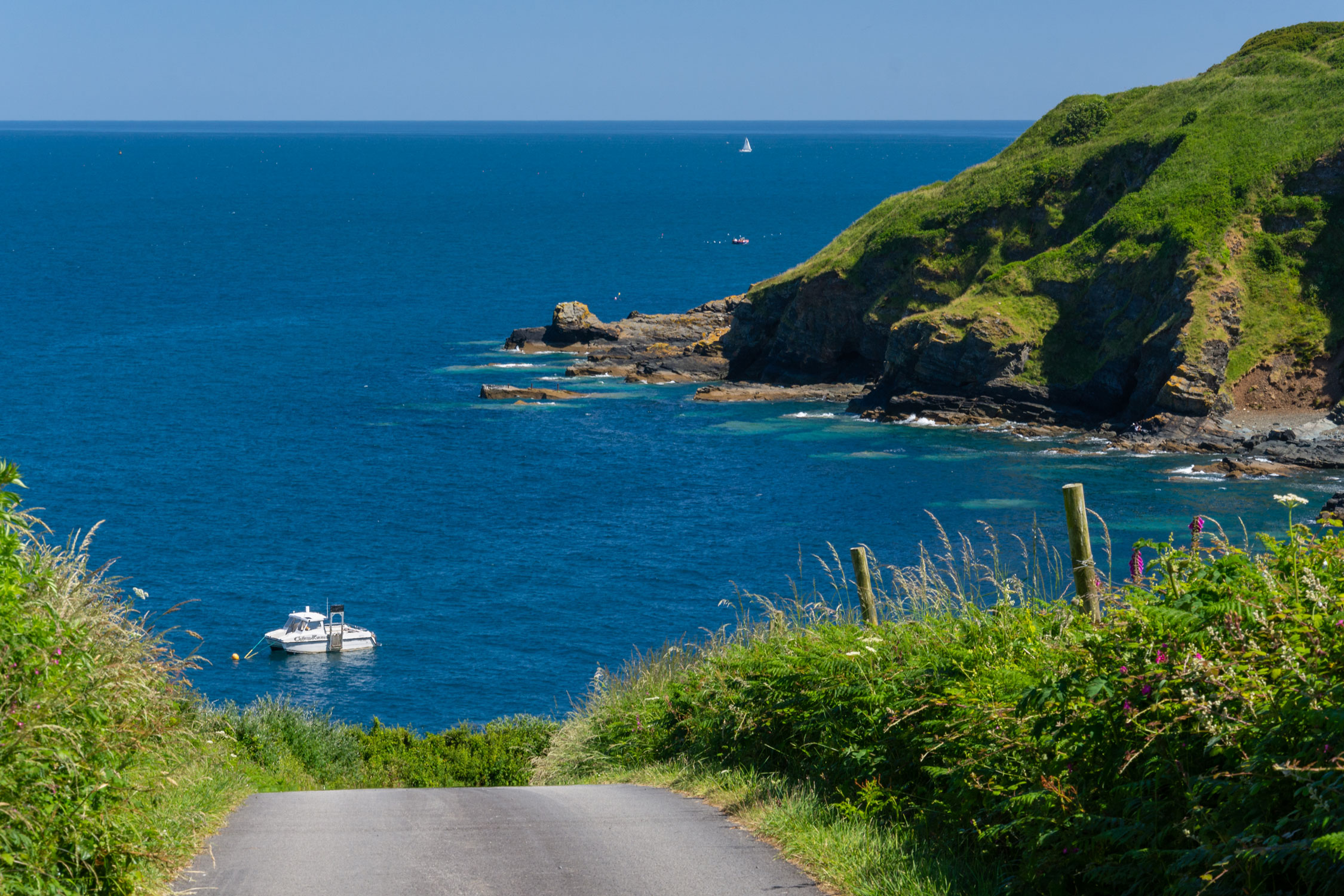 Porthkerris Divers - Scuba diving, location, celtic kitten, view